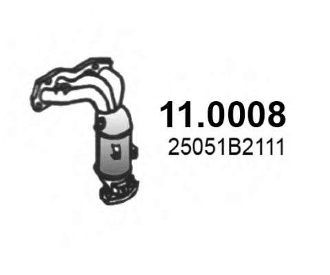 ASSO 11.0008 Catalytic Converter